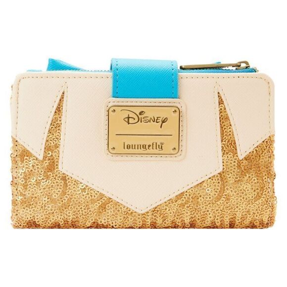 Pocahontas Sequin Bifold Flap Wallet Disney Princess Loungefly NWT IN HAND - Picture 5 of 6